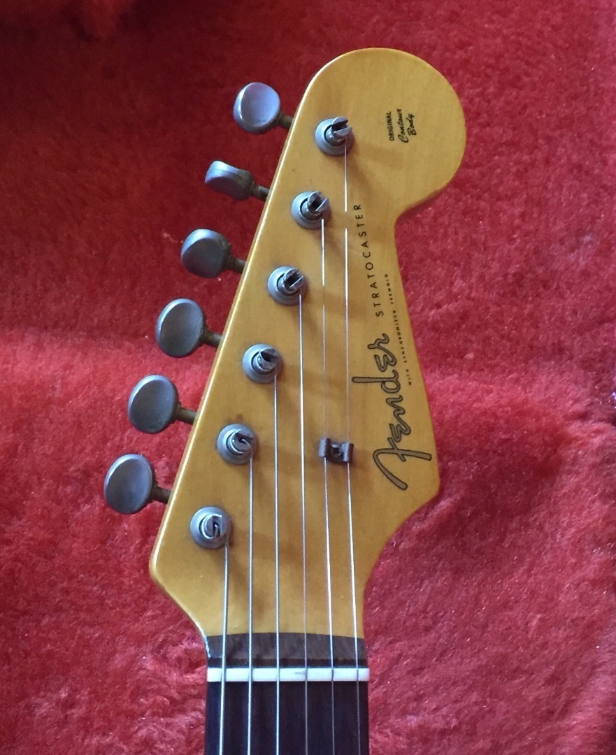 Fender Japan◇ST62-70/WH/1993〜1994/USAヴィンテージPU/5段スイッチ交換/キズ多め 