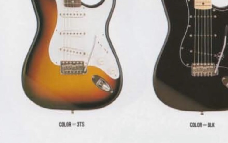 1991 Squier by Fender SST-33 3TS/R 〜 Same us George Harrison's L 