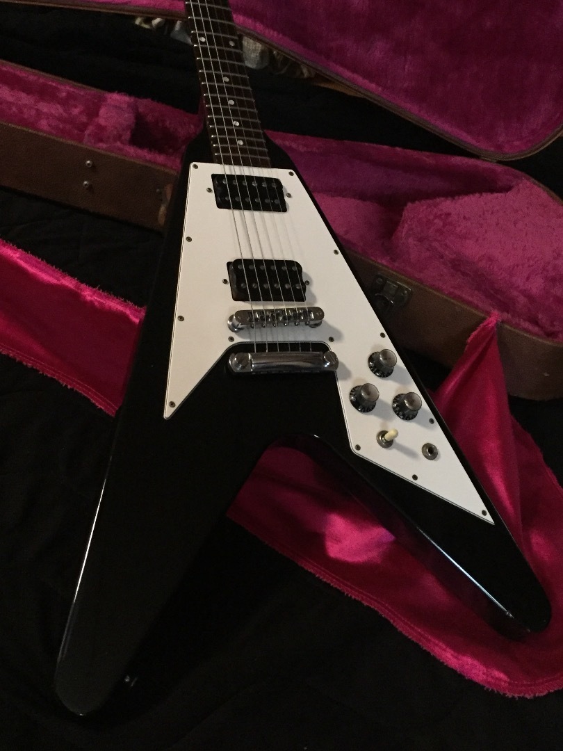 ギター Gibson / 67 Flying V Gibson Flying V 67 Reissue Tobacco Burst, 1990 | www.12fret.com