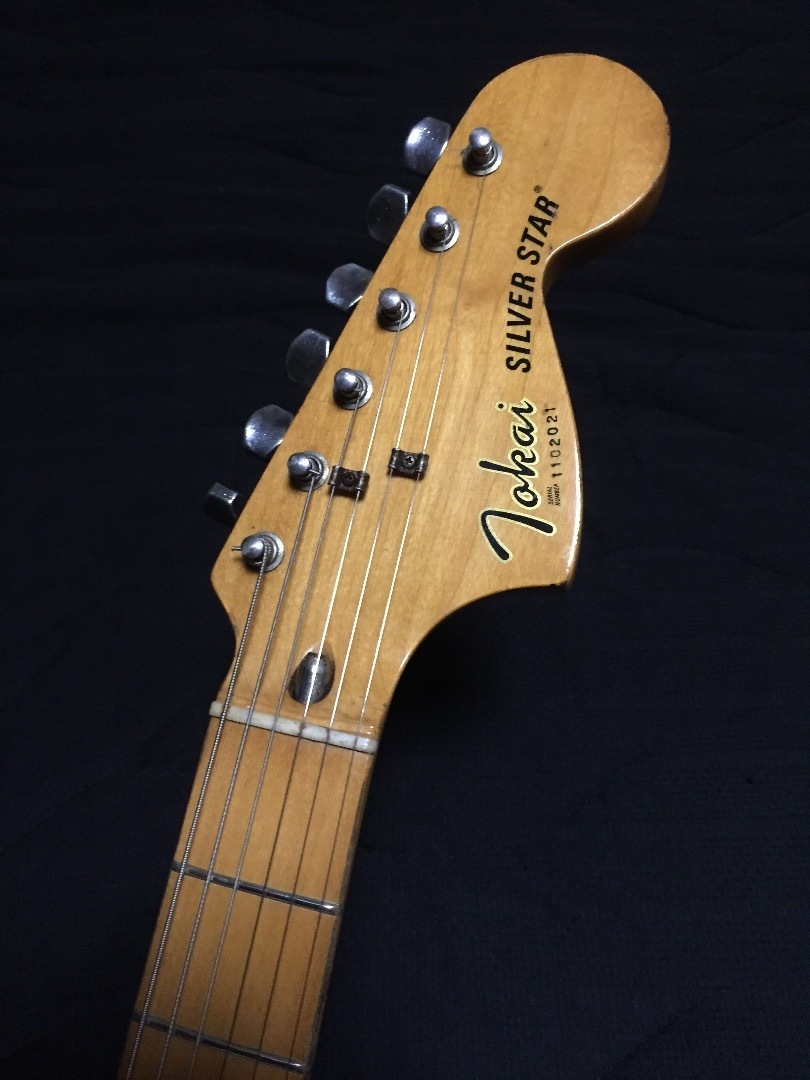 売上実績NO.1売上実績NO.1tokai Silver Star ネック Fender Fキーペグ