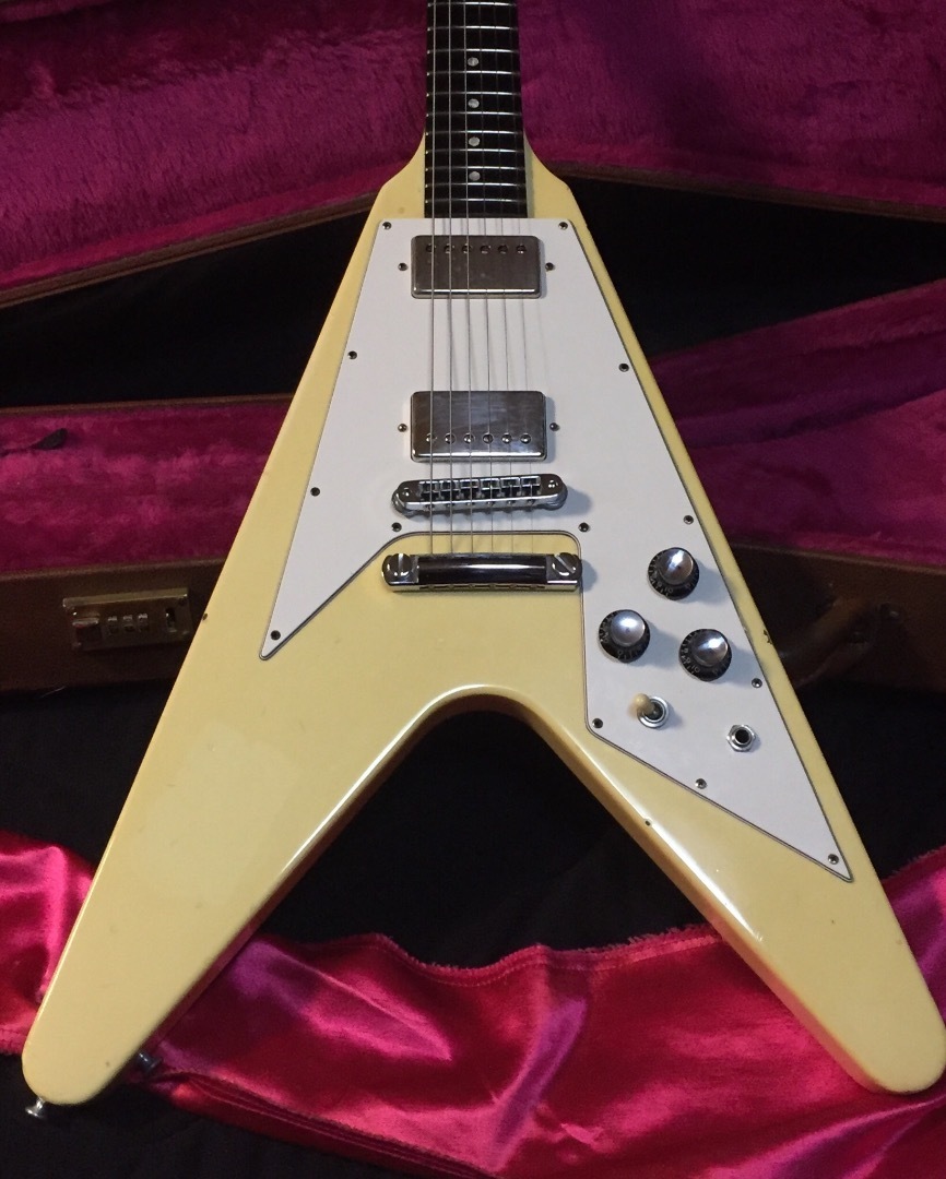 1995 Gibson Flying V 67 Reissue / Classic White 〜 Ebony 