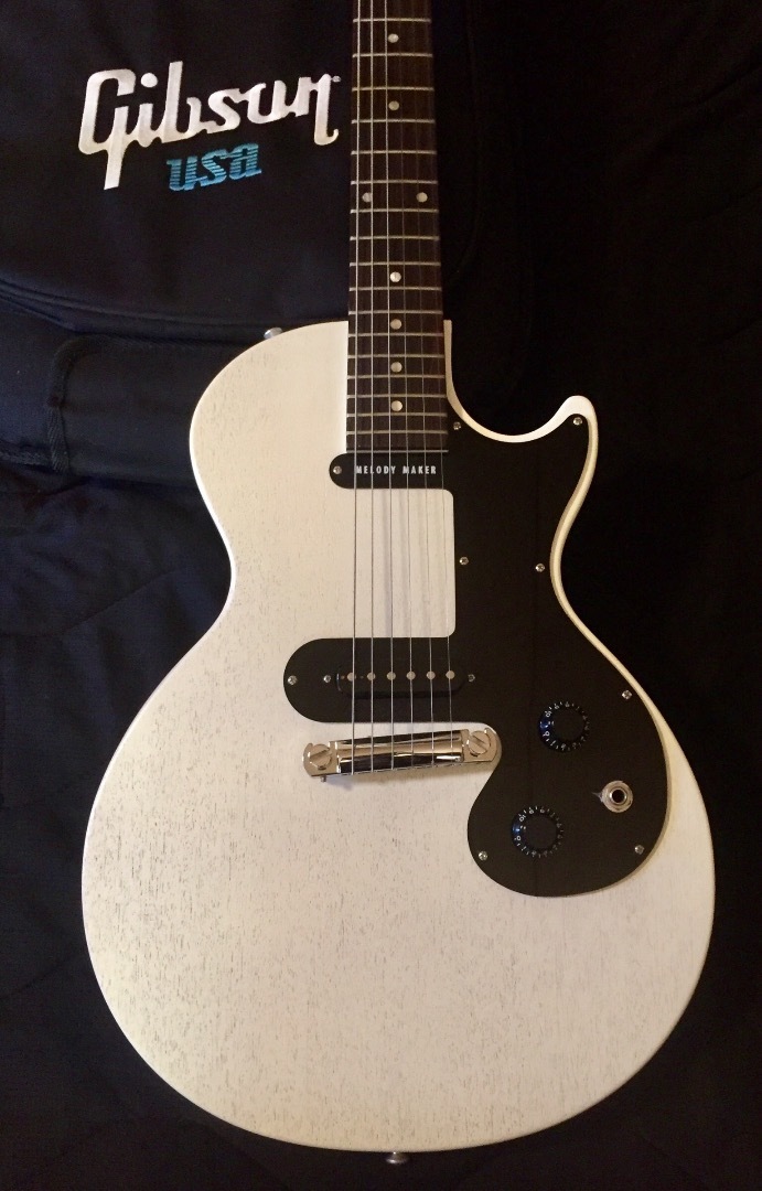 2009 Gibson Melody Maker / Satin White (1959 Reissue Style