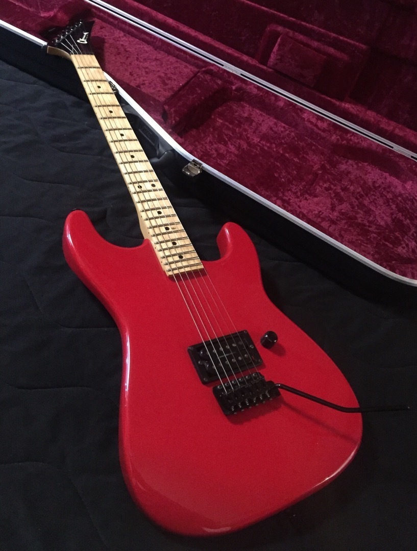 1987 Charvel Model 1 / Ferrari Red ( First Edition Specs ): Guitars ...