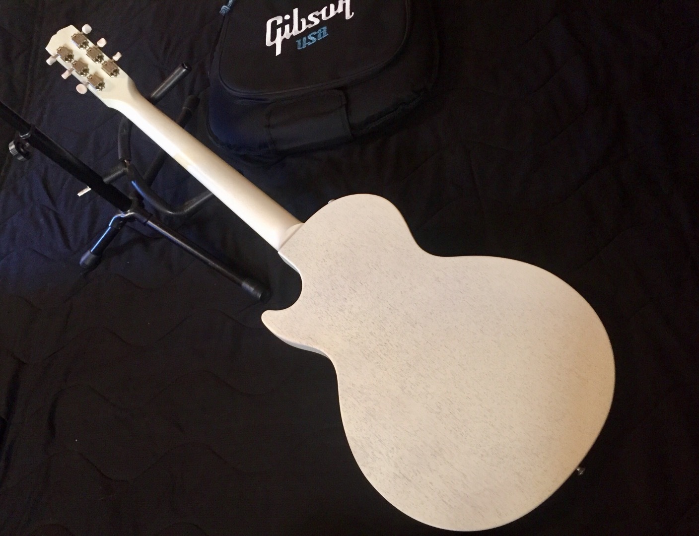 2009 Gibson Melody Maker / Satin White (1959 Reissue Style )〜 Mint  Condition !: Guitars Land Seven