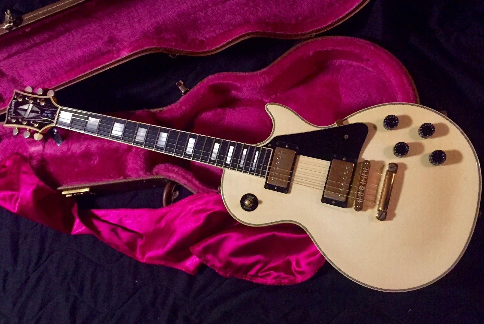 1991 Gibson Les Paul Custom Randy Rhoads Mod / Classic White: Guitars Land  Seven