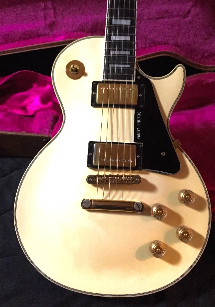 1991 Gibson Les Paul Custom Randy Rhoads Mod / Classic White