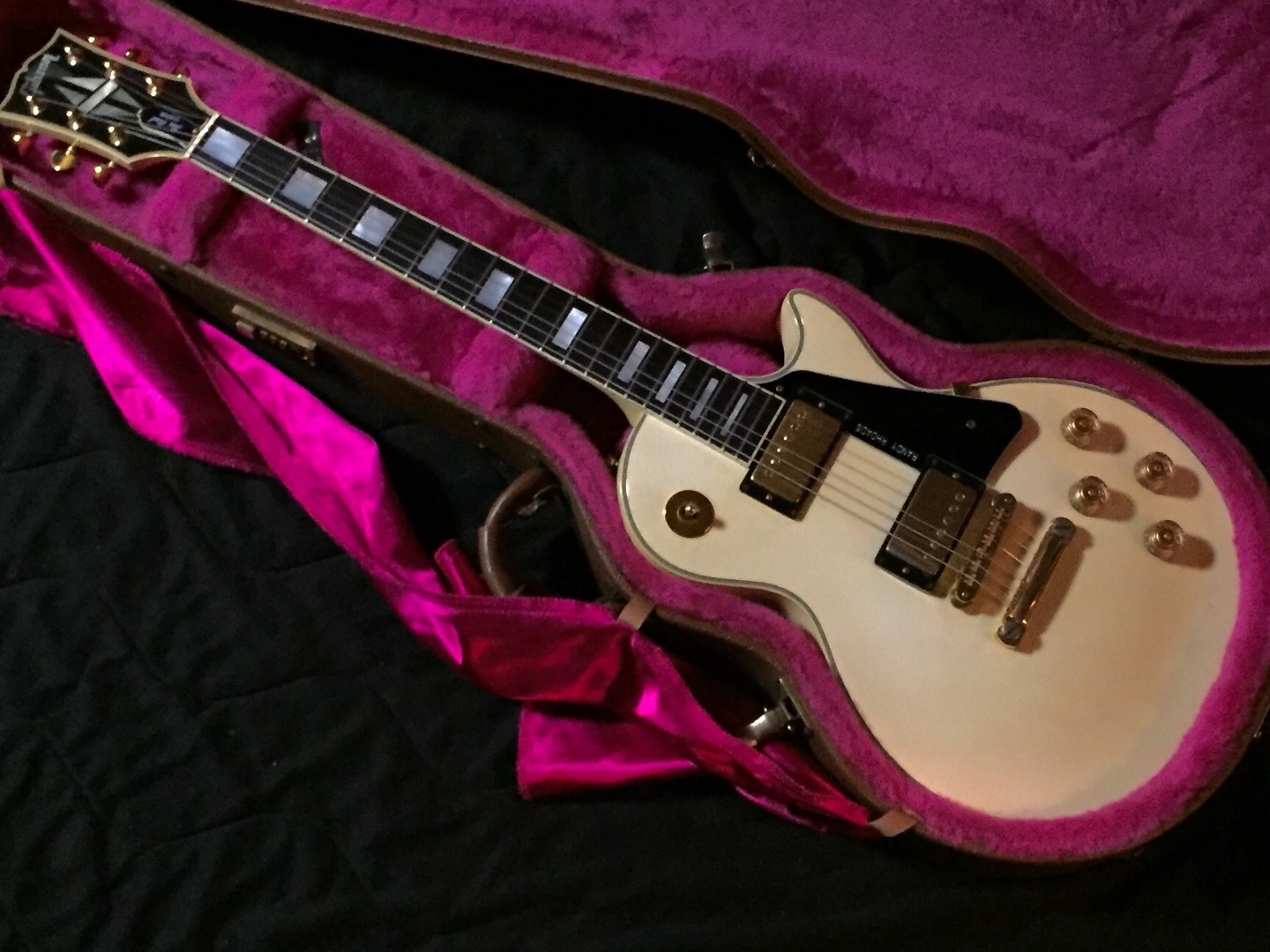 1991 Gibson Les Paul Custom Randy Rhoads Mod / Classic White: Guitars Land  Seven