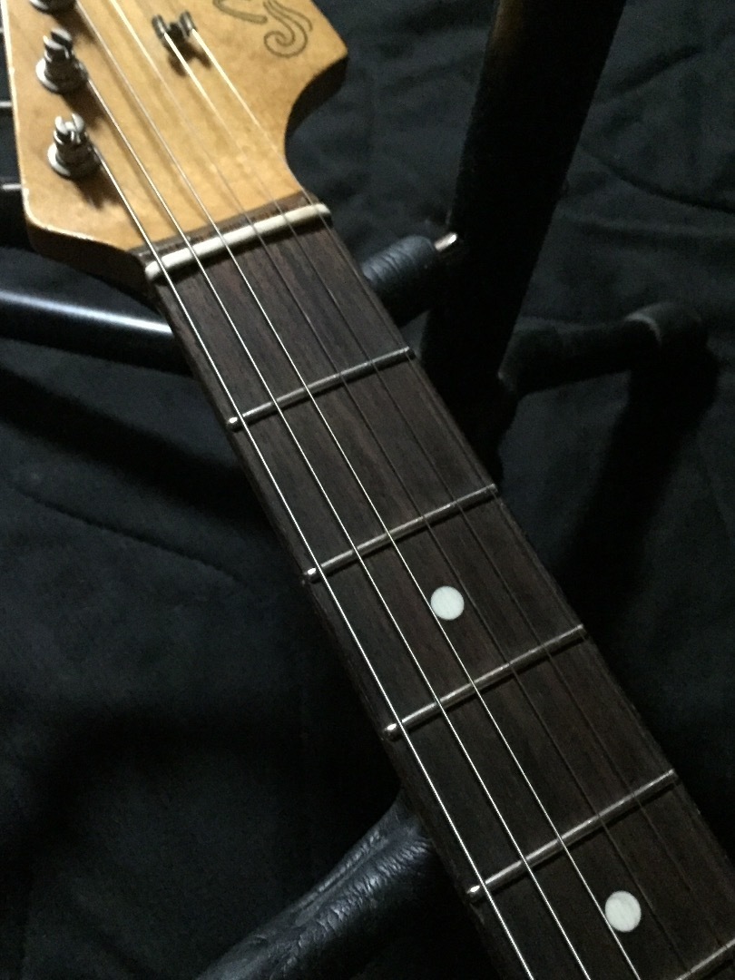 fender japan ストラト ローズ指板ネック 86年