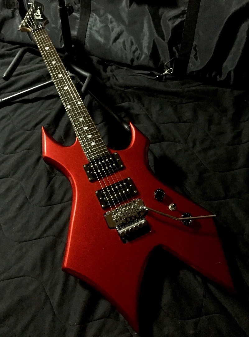 最大5万円OFFクーポン！ B.C.Rich ワーロックギター NJR series RED