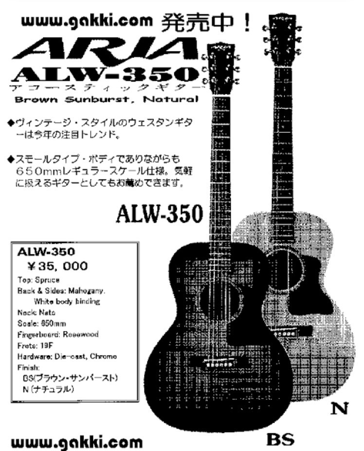 入門者向けギター！パート3 〜 定価の1/3以下！なオススメ品: Guitars Land Seven